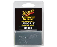 Meguiars K1000 Mirror Glaze Unigrit šlifavimo blokas, skirtas pašalinti dažų defektus, įdubimus (1000 grūdų) (6x3x2cm) (JAV)