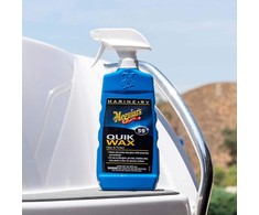 Meguiars M5916 Marine / RV Boat Quick Wax Clean &amp; Protect Purškia visus paviršius greitam efektyviam padengimui (473 ml) (JAV)