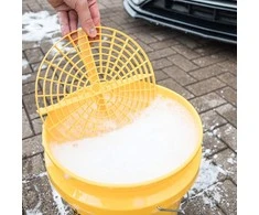 Meguiars X3003 Gritguard 27,2 x 27,2 x 2,5 cm, skirtas skalbimui, sumuštas, kad būtų išvengta ir suskaldytų nešvarumus Geltona (JAV)