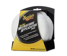 Meguiars X3080EU Even Coat mikropluošto aplikatoriaus pagalvėlės 5'' (127 mm) Idealiai tinka itin smulkiam poliravimui (2 vnt.) JAV)