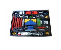 „Merkur 4 Retro Dad“ mokomoji metalo konstrukcija „Mega rinkinys“ (602 dalys) 40 modelių (5 m. ir daugiau)