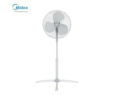 Midea Stovo ventiliatorius, 40cm, 40W, 3 greičiai, mechaninis, triukšmo lygis: 55-65 dB, Svyravimas 80°, Pakreipimas +16° -8°, Reguliuojamas aukštis 120cm,