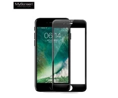 MyScreen Riposo Apsauginis stiklas „Diamond“ įvairiems iPhone ir Samsung Galaxy telefonų modeliams, juodas IPHONE 7/8/SE(2020)