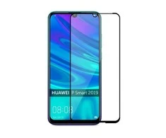 MyScreen Diamond glass edge Full Glue Ekrano apsauga, Huawei, P Smart 2019, Grūdintas stiklas, Skaidrus/Juodas