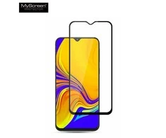 LCD apsauginis stikliukas MyScreen Diamond Edge Full Glue Samsung A505 A50/A507 A50s/A307 A30s / A305 A30 juodas