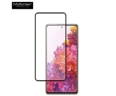 MyScreen Riposo Apsauginis stiklas „Diamond“ įvairiems iPhone ir Samsung Galaxy telefonų modeliams, juodas SAMSUNG GALAXY S20 FE/LITE