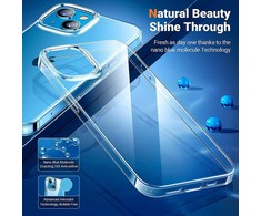 Pferd TakeMe Super Clear Hybrid 2mm Premium plonas galinis dėklas, skirtas Apple iPhone 14