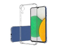 Pferd TakeMe Anti-Shock Extra Protection 0,5 mm Galinio dangtelio dėklas Samsung A03 (A035F) / A03S (A037F) Skaidrus
