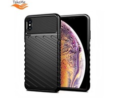 Pferd TakeMe Thunder TPU itin plonas galinio dangtelio dėklas, skirtas Samsung Galaxy A13 5G (A136U) / A04S (A047F) juodas