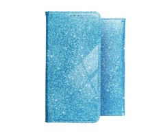 TakeMe 3D-Crystal Shine Magnetic Fix Book Dėklas, skirtas Samsung Galaxy M51 (M515F) Mėlynas