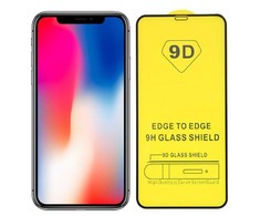 Pferd TakeMe 9D Hybrid Flexi visiškai paviršiaus apsaugantis stiklas, skirtas Apple iPhone X / iPhone XS / iPhone 11 Pro juodas rėmelis