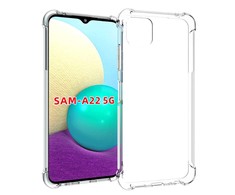 Pferd TakeMe Anti-Shock Extra Protection 1,5 mm Galinio dangtelio dėklas Samsung Galaxy A22 5G (A226B) Skaidrus