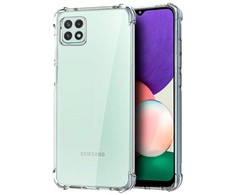 Pferd TakeMe Anti-Shock Extra Protection 1,5 mm Galinio dangtelio dėklas Samsung Galaxy A22 5G (A226B) Skaidrus