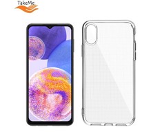 Pferd TakeMe Clear serijos skaidrus 2 mm plono galinio dangtelio dėklas Samsung Galaxy A23 4G (A235F) / A23 5G