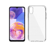 Pferd TakeMe Clear serijos skaidrus 2 mm plono galinio dangtelio dėklas Samsung Galaxy A23 4G (A235F) / A23 5G