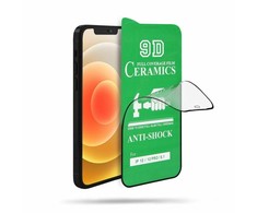 Pferd TakeMe HARD keraminis viso paviršiaus ekrano apsauginis stiklas, skirtas Apple iPhone 14 Juodas