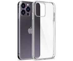Pferd TakeMe Perfect Clear 2 mm permatomas plonas galinis dėklas, skirtas Apple iPhone 15 Plus
