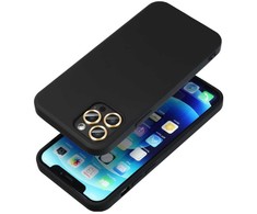 Pferd TakeMe Soft jausmas itin plonas matinis galinio dangtelio dėklas Xiaomi Redmi Note 12 4G / 5G Juodas
