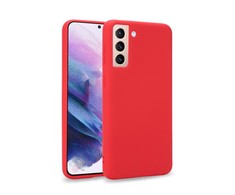 Pferd TakeMe Soft jausmas itin plonas matinis galinio dangtelio dėklas Samsung Galaxy A13 5G (A136U) / A04S Raudona