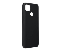 Pferd TakeMe Soft jausmas itin plonas matinis galinio dangtelio dėklas, skirtas Xiaomi Redmi 9C Juodas