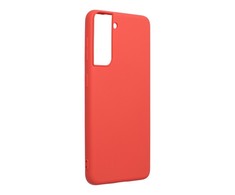 Pferd TakeMe Soft jausmas itin plonas matinis galinio dangtelio dėklas, skirtas Samsung Galaxy S22 Ultra 5G Raudona