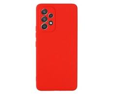 Pferd TakeMe Soft jausmas itin plonas matinis galinio dangtelio dėklas, skirtas Samsung Galaxy A33 5G (A336B) Raudonas
