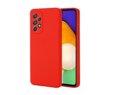 Pferd TakeMe Soft jausmas itin plonas matinis galinio dangtelio dėklas, skirtas Samsung Galaxy A33 5G (A336B) Raudonas