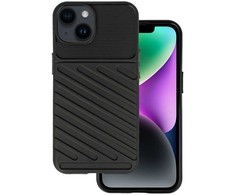 Pferd TakeMe Thunder TPU itin plonas galinio dangtelio dėklas, skirtas Apple iPhone 15 Juodas