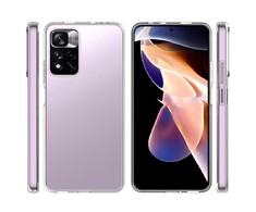 Pferd TakeMe Ultra Slim 0,3 mm galinis dėklas Xiaomi Redmi Note 11 Pro / Note 11 Pro 5G skaidrus