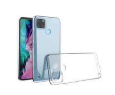 Pferd TakeMe Ultra Slim 0,5 mm galinis dėklas, skirtas Realme C11 2021, skaidrus