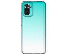 Pferd TakeMe Ultra Slim 0,5 mm galinis dėklas Xiaomi Redmi Note 10 / Note 10s skaidrus