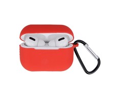 Pferd TakeMe Itin plonas minkšto silikono apsauginis dėklas, skirtas Apple AirPods Pro Raudona