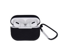 Pferd TakeMe Itin plonas minkšto silikono apsauginis dėklas, skirtas Apple AirPods 3 Juodas