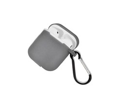 Pferd TakeMe Ultra-thin Soft silikoninis apsauginis dėklas skirtas Apple AirPods Pro 2 Gray