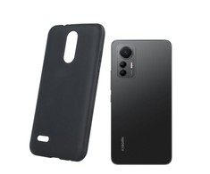 Pferd TakeMe Matte Soft TPU itin plonas galinio dangtelio dėklas, skirtas Xiaomi 12 Lite 5G Juodas