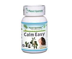 Ayumi Naturals Maisto papildas Calm Easy, Planet Ayurveda, 60 kapsulių