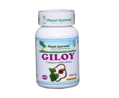 Ayumi Naturals Širdžialapė drabsnė Giloy Guduchi, ekologiška, Planet Ayurveda, 60 kapsulių