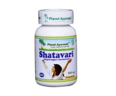 Ayumi Naturals Standusis smidras Shatavari Šatavari, ekologiškas, Planet Ayurveda, 60 kapsulių