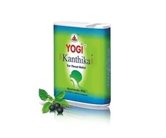Čiulpiamosios dražetės gerklei Kanthika Plus, Yogi, 140 dražečių