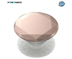 Popsockets 2 Metallic Diamond Rose Gold 800491 telefono laikiklis ir stovas - aukščiausios kokybės | Popsockets