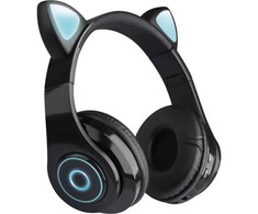 Ausinės Bemi B39 Trokšņu izolējošas bērnu Bluetooth Bezvadu Stereo Austiņas ar FM Radio / MP3 Mico SD ir Zvana funkciju Melnas