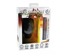 Pelė Rinkinys Rebeltec Raudona Dragon
