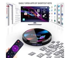 Vaizdo grotuvas Riff Multimedijos grotuvas Transcend Smart TV Amlogic S905 X3 4Gb + 64Gb
