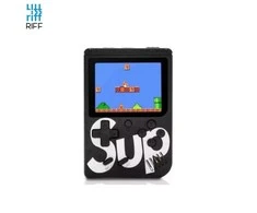 Žaidimų konsolė Riff Retro mini Sup Game (3" LCD) su 400 žaidimų, Juoda