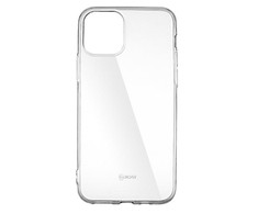 iLike Roar Jelly Clear Anti-Bacteria Slim galinio dangtelio dėklas, skirtas Samsung Galaxy S21 (G991B) Skaidrus