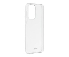 iLike Roar Jelly Clear Anti-Bacteria Slim galinio dangtelio dėklas Samsung Galaxy A33 5G (A336B) Skaidrus