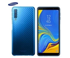 Samsung Galaxy A7 (2018) dėklas „Gradation“ (Mėlynas) AA750CLE 