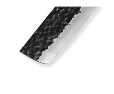 Samura BLACKSMITH universalus virtuvinis peilis Nakiri 6,6"/168mm iš AUS 10 Kaltas plienas 58 HRC