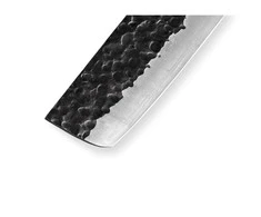 Samura BLACKSMITH universalus virtuvinis peilis Nakiri 6,6"/168mm iš AUS 10 Kaltas plienas 58 HRC