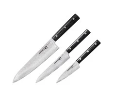 Damasko plieno peilių rinkinys Samura SD67-0220M